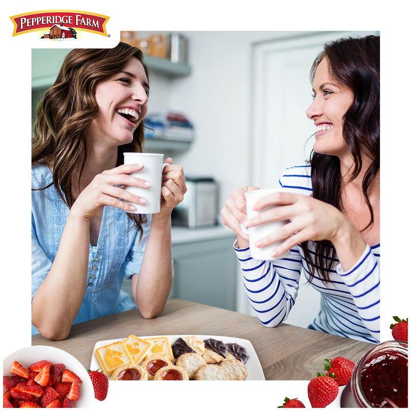 Pepperidge Farm Verona Strawberry Thumbprint Cookies, 6.75 OZ Bag (18 Cookies) - Image 4